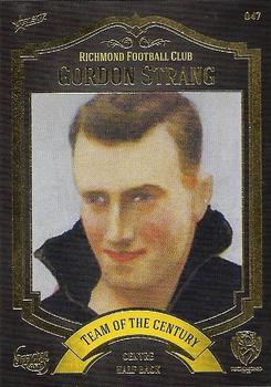 2013 Richmond Hall of Fame and Immortal Trading Card Collection #47 Gordon Strang Front